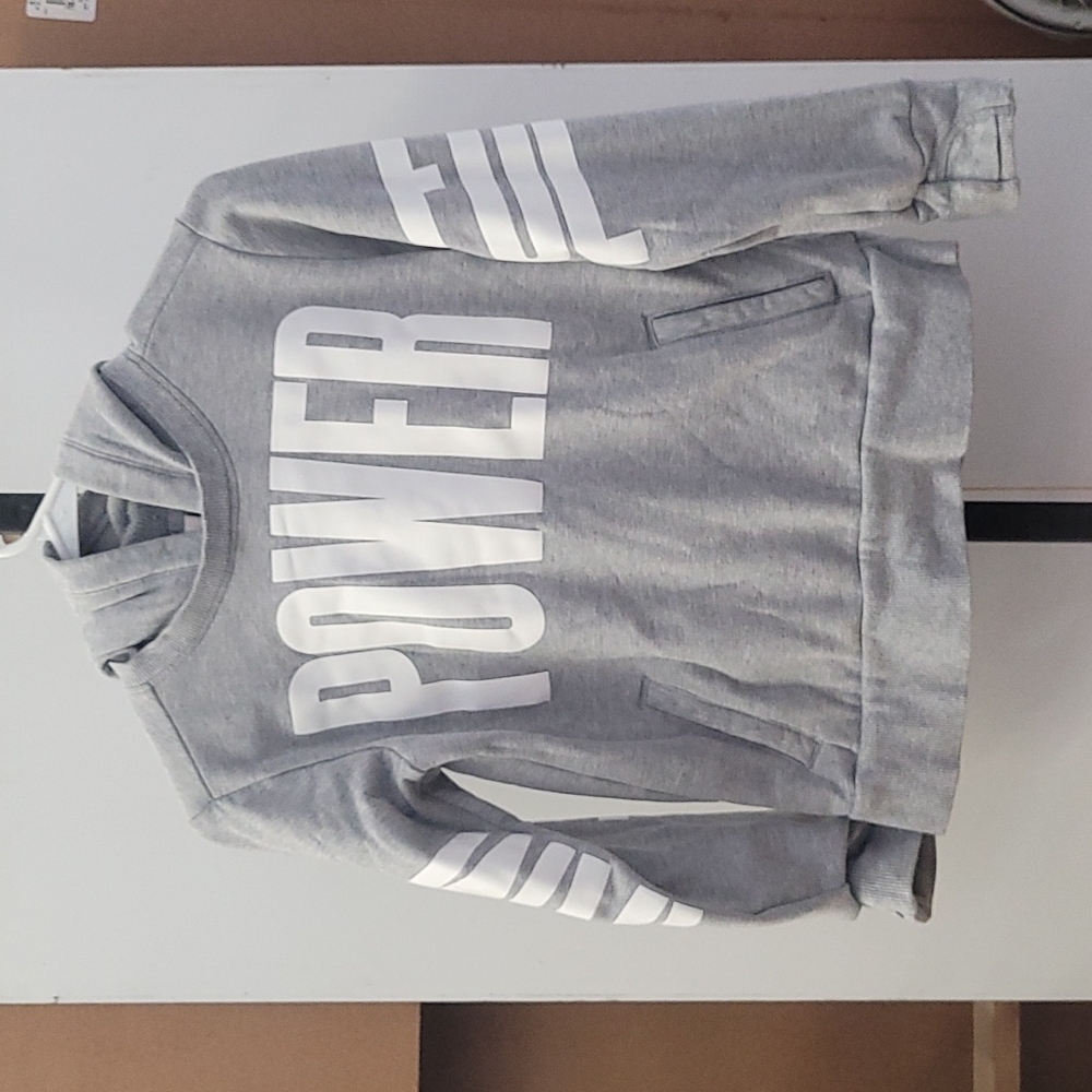 Athleta Girl Grey Hoodie size 12